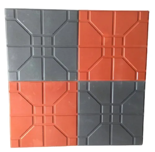 Heavy duty parking tiles pattern